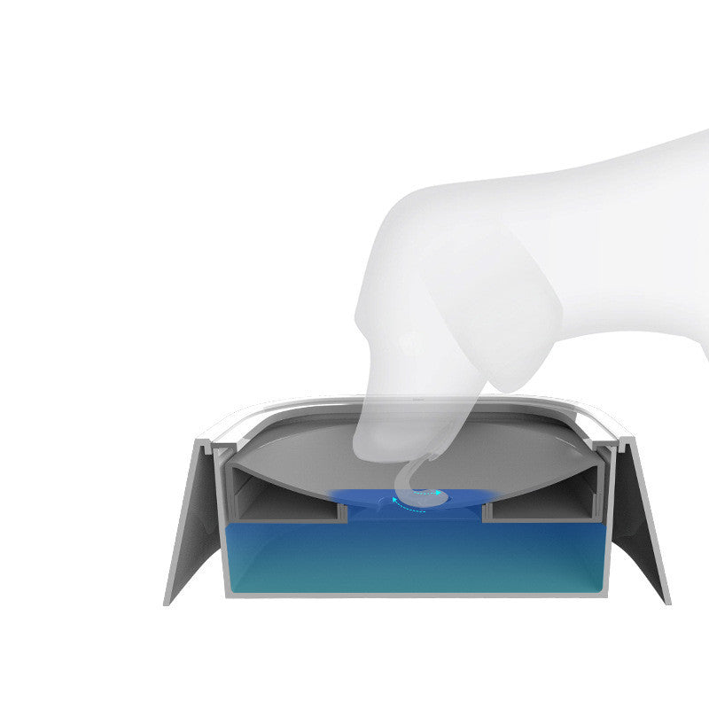 AquaPaws™ 1.5L Pet Fountain & Water Bowl – Spill-Free Design