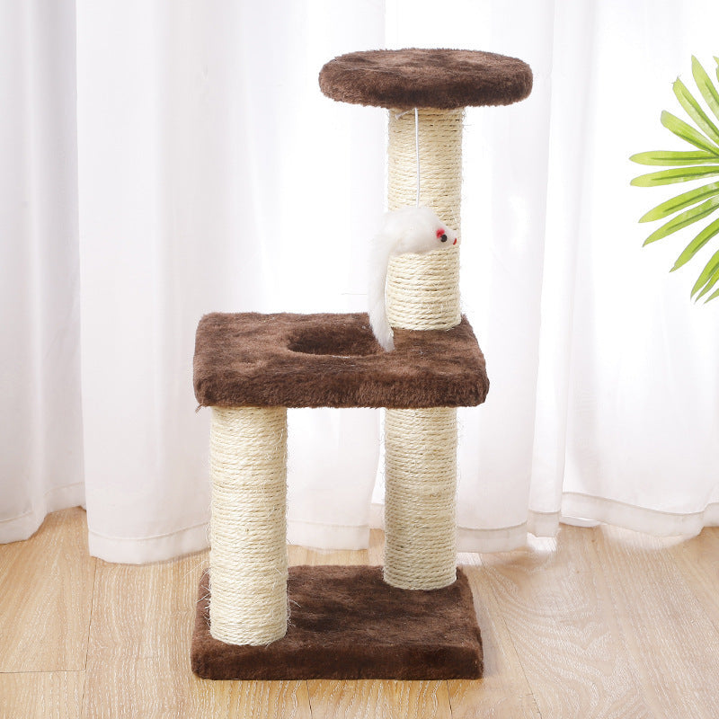 Explosive™ Cat Climbing Frame – Small Cat Tree & Sisal Jumping Platform