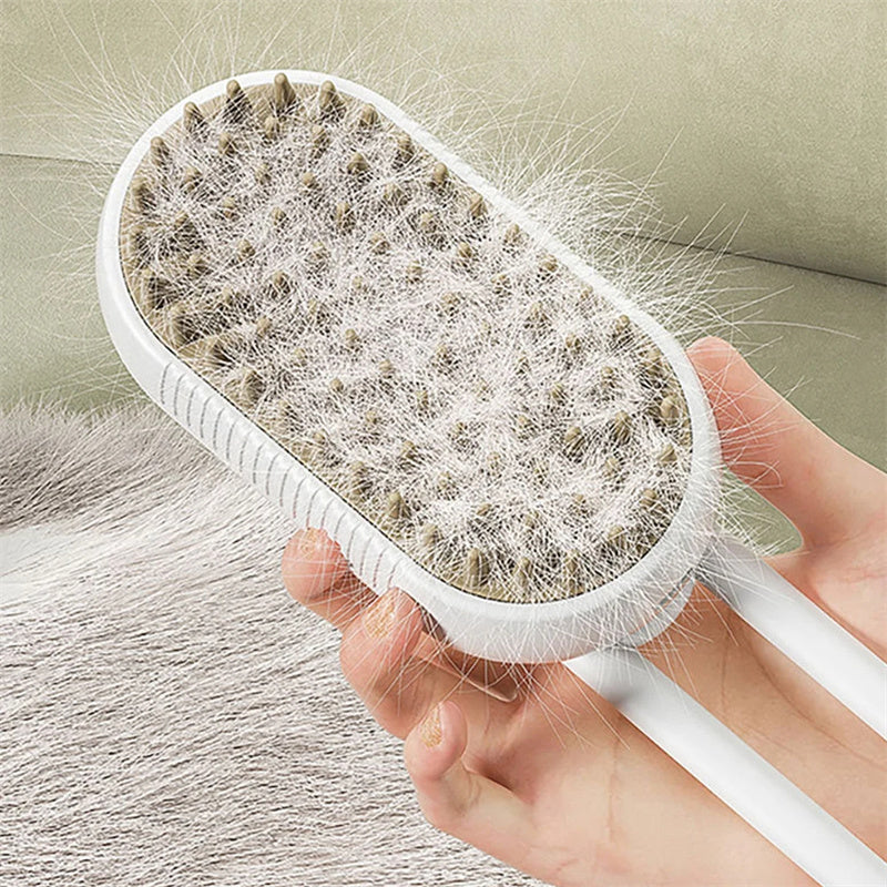 FurEase™ Electric Cat & Dog Grooming Brush