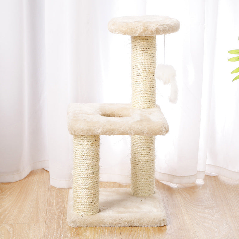 Explosive™ Cat Climbing Frame – Small Cat Tree & Sisal Jumping Platform
