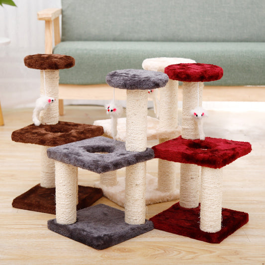 Explosive™ Cat Climbing Frame – Small Cat Tree & Sisal Jumping Platform