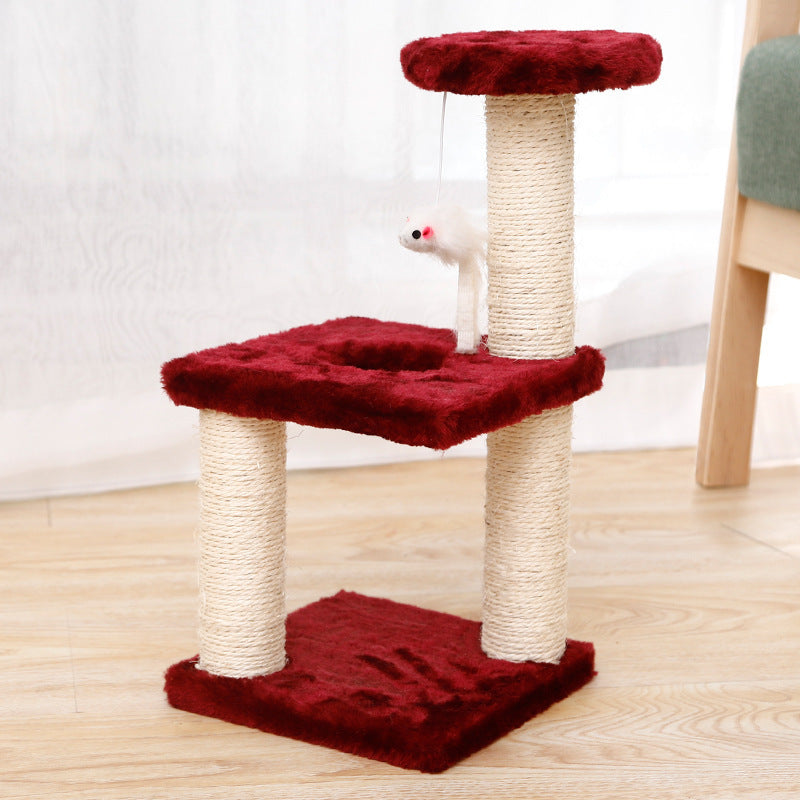 Explosive™ Cat Climbing Frame – Small Cat Tree & Sisal Jumping Platform