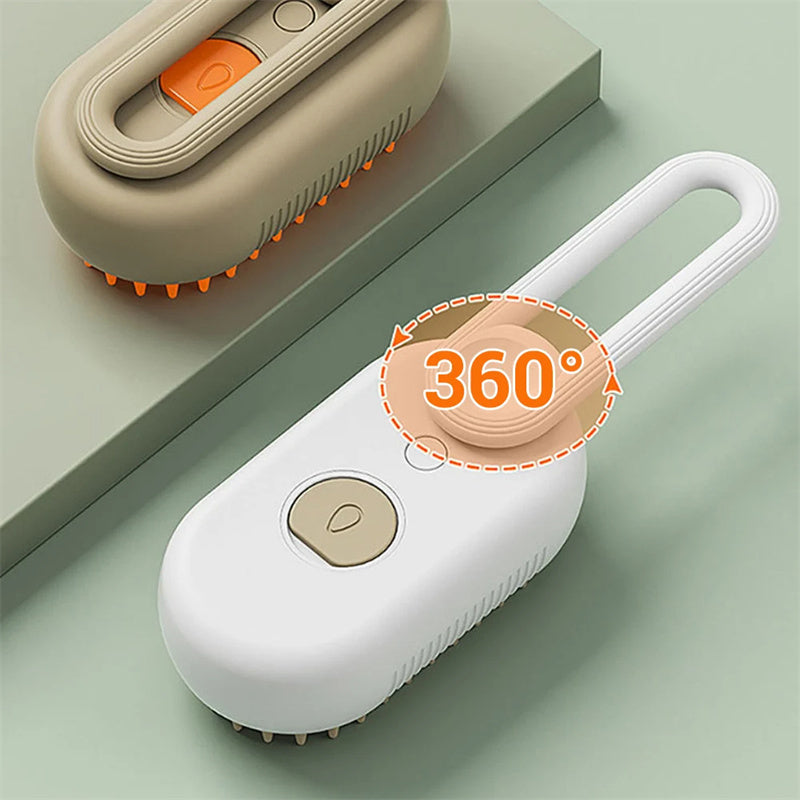 FurEase™ Electric Cat & Dog Grooming Brush