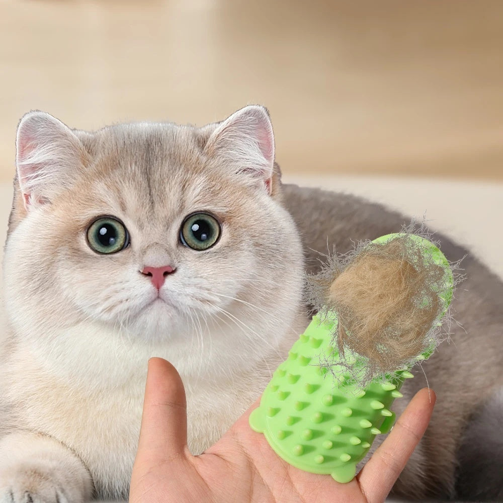 PurrGroom™ Self-Cleaning Cat Comb & Scratcher